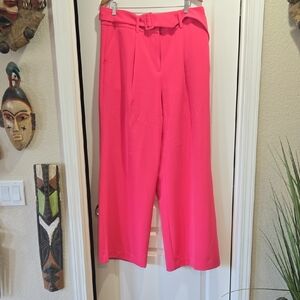 New York & Company Pink Wide Leg Pants